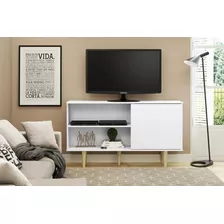 Rack Aparador Para Tv Living Estilo Nordico Casahogar