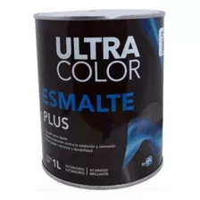 Pintura Esmalte Secado Rapido Ultracolor Plus 4 Litros Color Cafe