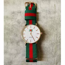 Reloj Tipo Gucci Color Blanco