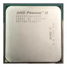 Processador Amd Phenom Ii X4 955 (rev. C3) Hdz955fbk4dgm De 4 Núcleos E 3.2ghz De Frequência