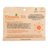 Vitamina D3 5gr - 125 Porciones Dulzura Natural