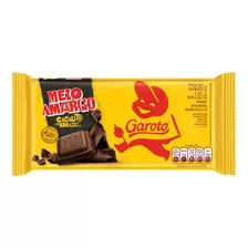 Chocolate Meio Amargo Garoto Pacote 80 G