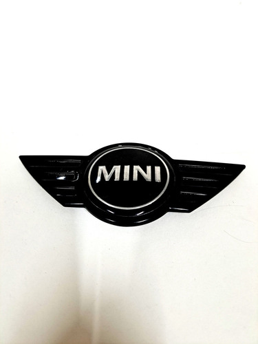 Emblema Frontal Mini Cooper 15.2cm X 7cm Color Negro Foto 3