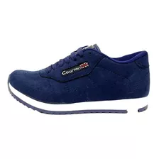 Sneakers Tenis Para Dama Azul Urbanos 2 Al 6 +1 Bono Gratis