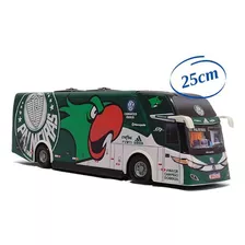 Miniatura Ônibus Time Palmeiras Futebol Clube - 25cm