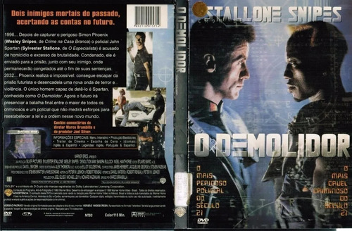 Dvd O Demolidor - Dublado Em Português - Sylvester Stallone