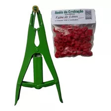 Alicate Elastrador Para Castração De Ovinos Caprinos + Anéis