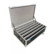 Flight Case Para 12 Ribaltas De Led. 2 Andares De 6