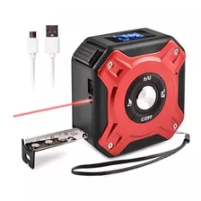 Wincha Digital Laser 4 En 1, M, M², M³ Med. Pitagórica