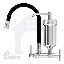 Torneira Com Filtro Para Cozinha Gourmet Parede Pia Metal