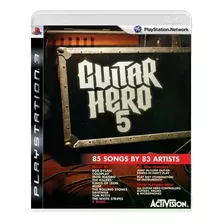 Jogo Seminovo Guitar Hero 5 Ps3