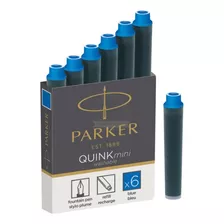 Tinta Pluma Fuente Parker (cartridges Cortos) - Blue