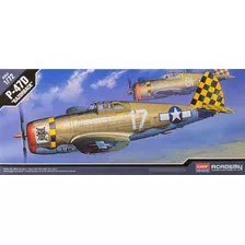 Maqueta De Plastico De Avion P-47d Thunderbolt 1/72 Academy