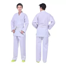 Traje Dobok De Kimonos Taekwondo Resistente Blanco Cómodo