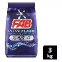 Detergente Fab Untra Flash 3k - Kg a $10667