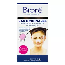 Biore Bandas De Limpieza Profunda Nasales Originales 8u 3c