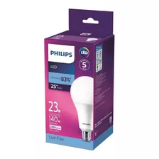 Kit 6 Lampadas Led Bulbo 22w 2300lm Bivolt 6500k Philips