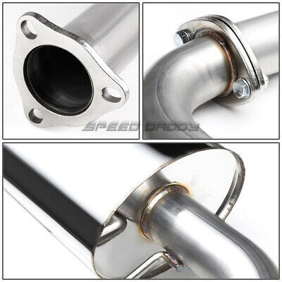 For 88-91 Honda Civic Dx Ex Lx Sedan 4  Round Muffler T Spd1 Foto 4