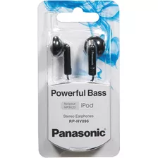 Audifono Stereo Panasonic Modelo Rp-hv096 Jack 3.5mm Negro 