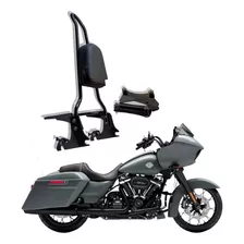 Sissy Bar Destacável Easy Rider Preto Touring Road Glide