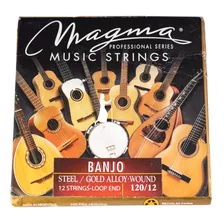 Set De 12 Cuerdas Banjo Magma 120/12