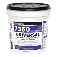 Adhesivo Universal Para Pisos De Vinilo Roberts 7350-1 De 1