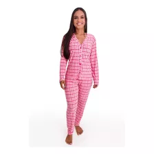 Pijama Longo De Liganete Poá