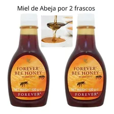 Miel100%de Abejas Energizante, Combate La Anemia X2frascos 