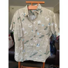 Camisa Croft & Barrow Hawaiana Hombre Adultos