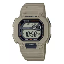 Reloj Casio Digital W737 Hx-5a Hombre Correa Wr100