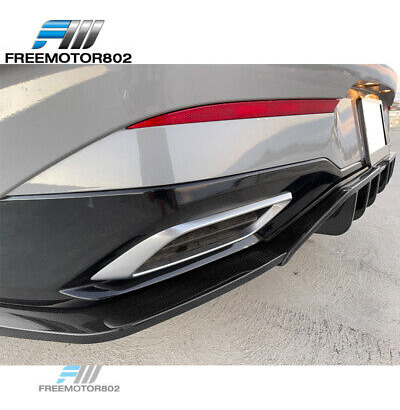 Fits 21-23 Kia K5 Gt-line Carbon Fiber Print Rear Bumper Zzg Foto 3