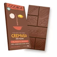 Kit 2x: Chocolate Cremoso Zero Açúcar Vegano Cookoa 80g