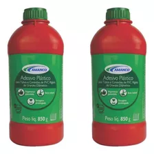 Adesivo Extra Forte Tubo/conexões Pvc 850g Amanco Kit C/2