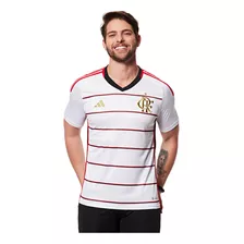 Camisa Flamengo 2 Masculina adidas Torcedor Branca 23/24