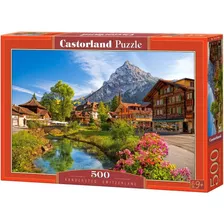 Castorland Kandersteg, Suiza Puzzle (500 Piezas)
