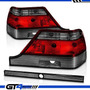 For 97-99 Mercedes Benz S-class W140 Oe Style Chrome Red Gt4