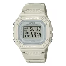 Relógio Casio Feminino Ref: W-218hc-8avdf Digital Areia