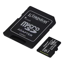 Memoria Tarjeta Micro Sd Xc Kingston 128gb Adaptador