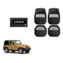 Metal 4x4 Insignia Logo Adhesivo Para Jeep Compass Wrangler Jeep Wrangler