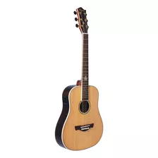 Guitarra Acústica Tagima Fernie Eq Baby Para Diestros Natural Madera Chhlik