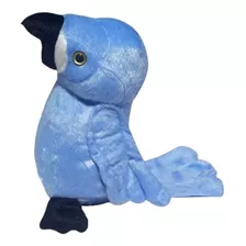 Arara Azul De Pelúcia Duty 25 Cm Safári Antialérgica