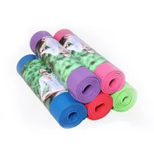 Colchoneta Goma Yoga Pilates Fitness Gimnasia 8mm Premium