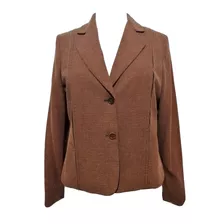 Saco Blazer Shedrón Rayado Con Negro Para Mujer Marsel