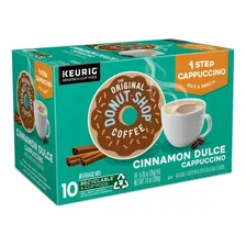 The Original Donut Shop 10 K-cups Cinnamon Dulce Cappuccino