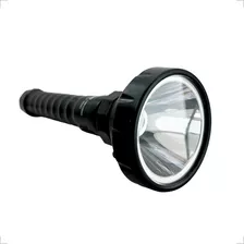 Farolete Holofote Lanterna Led Pesca Caça Profissional Pro Luz Branco Bateria Recarregavel