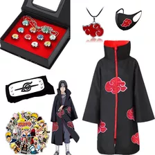 Bata Naruto Akatsuki, Accesorios + Anilla+pegatina