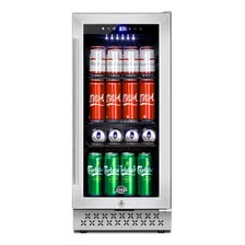 Tylza Refrigerador De Bebidas De 15 Pulgadas, Refrigerador D