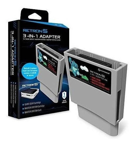 Hyperkin Retron 5 3-in-1 Adapter For Game Gear, Master Syste