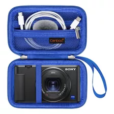 Estuche P/ Cámara Canboc U77l-09, Eva, Para Sony Zv-1, Azul