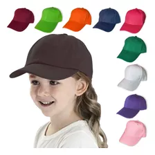 1 Gorra Económicas Lisas Para Bordar Sublimar Infantil